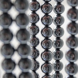 hematit, hematit kristal, hematit perle, kristalne perle, perle iz kristalov