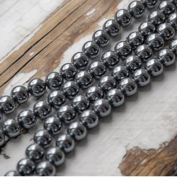 hematit, hematit kristal, hematit perle, kristalne perle, perle iz kristalov