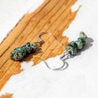 SERAPHINITE earings, seraphinite, rare crystal, crystal earings