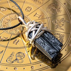 black turmaline, black turmaline necklace, black turmaline crystal, natural crystal