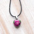 ruby zoisite, ruby zoisite necklace, crystal necklace, ruby zoisite jewellery