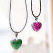 ruby zoisite, ruby zoisite necklace, crystal necklace, ruby zoisite jewellery