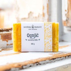 HARD SOAP calendula handmade soap, made in slovenia