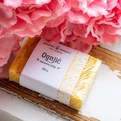 naravno ročno izdelano trdo milo, , naravno milo iz ognjiča