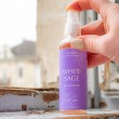smudge spray, white sage, lavender, white sage and lavender, energy cleansing, space cleansing