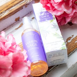 smudge spray, white sage, lavender, white sage and lavender, energy cleansing, space cleansing