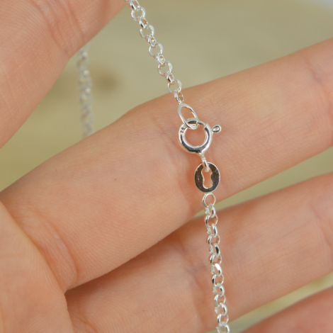 silver chain, silver necklace, silver, silver 925,