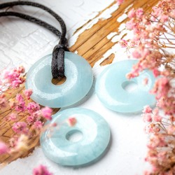 ogrlica iz kristala, kristal akvamarin, nakit iz akvamarina, nakit iz kristalov, ogrlica kristal krog, akvamarin ogrlica krog