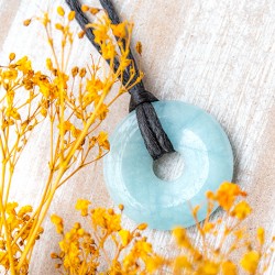 ogrlica iz kristala, kristal akvamarin, nakit iz akvamarina, nakit iz kristalov, ogrlica kristal krog, akvamarin ogrlica krog