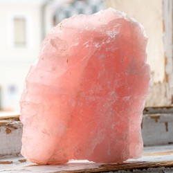 rose quartz, raw crystal, rough crystal, quartz crystal