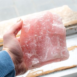 rose quartz, raw crystal, rough crystal, quartz crystal