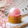 rose quartz, rose quartz crystal, rose quartz sphere, crystal sphere, crystal ball