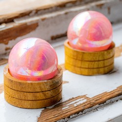 rose quartz, rose quartz crystal, rose quartz sphere, crystal sphere, crystal ball