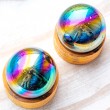 rainbow amethyst, rainbow titanium amethyst, titanium amethyst, amethyst sphere