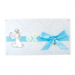 UNIKATNA ROČNO IZDELANA VOŠČILNICA za krst obhajilo birmo