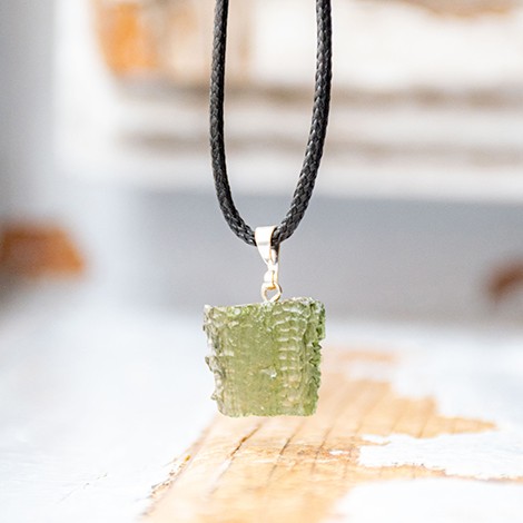 Moldavite necklace, real moldavite, moldavite jewlery, tektites, natural glass