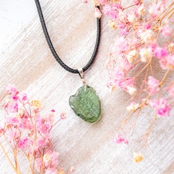 moldavite, Moldavite necklace, real moldavite, meteroite