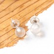 WHITE LABRADORITE earring,WHITE LABRADORITE crystal
