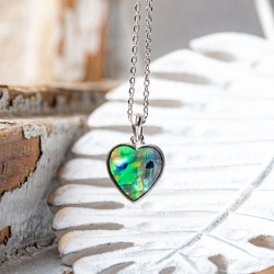 PAUA SHELL necklace, paua shell, abalone, abalone shell