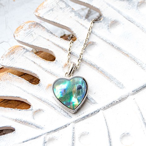 PAUA SHELL necklace, paua shell, abalone, abalone shell