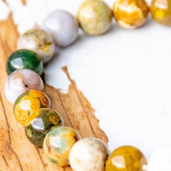 Oceanski jaspis zapestnica 8 mm
Zapestnica iz kristalov,
ocean jaspis kristal, ocean jaspis nakit