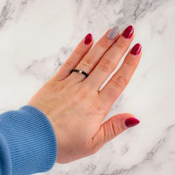 Črni turmalin prstan, Prstan s črnim turmalinom, Zaščitni prstan