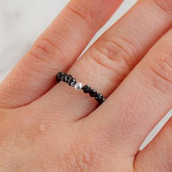 Črni turmalin prstan, Prstan s črnim turmalinom, Zaščitni prstan