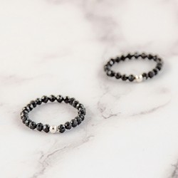 Črni turmalin prstan, Prstan s črnim turmalinom, Zaščitni prstan