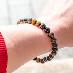 multicolor tiger eye, male bracelet, crystal bracelet, good price, stone of creativity, crystal shop