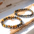 multicolor tiger eye, male bracelet, crystal bracelet, good price, stone of creativity, crystal shop