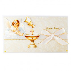 handmade baptism card, handmade card, baptism card, unique baptism card