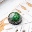 orgonite, pocket orgonite, green aventurine orgonite, green aventurine schungite orgonite