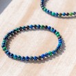 azurite, azurite bracelet, azurite jewellery, crystal jewellery, crystal bracelet