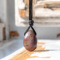 RUBIN B ogrlica solzica, rubin, rubin kristal, rubin nakit, rubin ogrlica