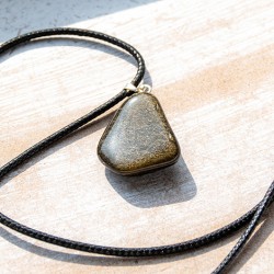 gold obsidian, obsidian, obsidian necklace,  GOLD OBSIDIAN necklace, obsidian jewellery, crystal necklace