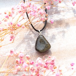 gold obsidian, obsidian, obsidian necklace,  GOLD OBSIDIAN necklace, obsidian jewellery, crystal necklace