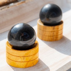 black turmaline, black turmaline sphere, black turmaline crystal, crystal sphere, BLACK TOURMALINE sphere 4cm