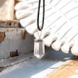 clear quartz, clear quartz jewellery, clear quartz necklace, protection crystal, cleansing crystal