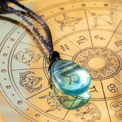 BLUE OBSIDIAN (VOLCANIC GLASS) necklace, volcanic glass necklace, blue volcanic glass necklace, blue obsidian necklace