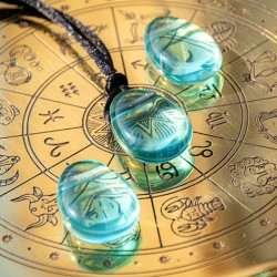 BLUE OBSIDIAN (VOLCANIC GLASS) necklace, volcanic glass necklace, blue volcanic glass necklace, blue obsidian necklace