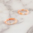 PINK ANDEAN OPAL ring 3mm falset, crystals, stones, pink opal jewlery