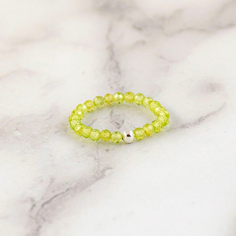Peridot prstan peridot kristal peridot kamen zelen kristal peridot nakit