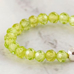 Peridot prstan peridot kristal peridot kamen zelen kristal peridot nakit
