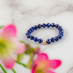 LAPIS LAZULI ring 3 mm falset lapis lazuli crystal lapis lazuli jewelery