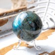 LABRADORITE crystal sphere labradorite gemstone   labradorite