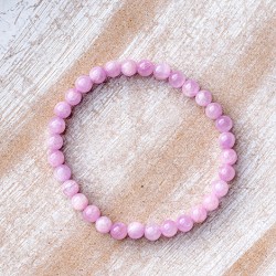 KUNZIT zapestnica, kunzit kristal, kunzit nakit kristal za ljubezen roza kristal