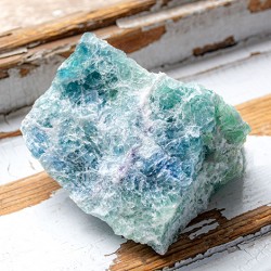 RAINBOW FLUORITE raw natural bigger piece