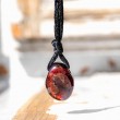 GRANAT ogrlica solzica, granat kristal, energijska verižica, granat ogrlica, nakit iz granata, granat