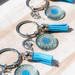 Mandala, mandala keychain, handmade, handmade mandala