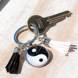 Jin Jang ,Jin Jang obesek za ključe, jin jang nakit, notranje ravnovesje,